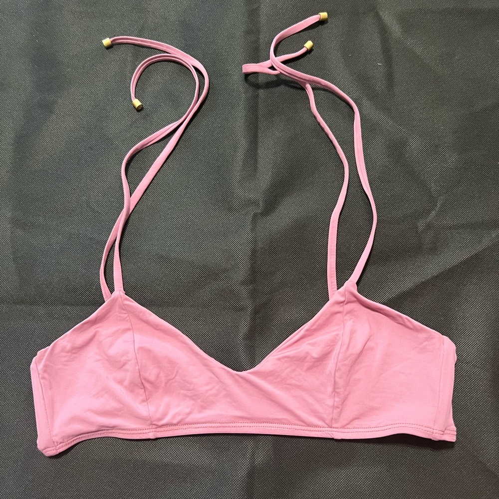 Vitamin A Pink Triangle Bikini Top